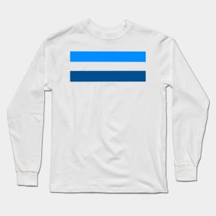 Blue Stripes Long Sleeve T-Shirt